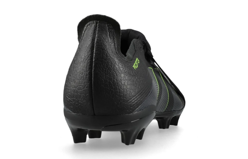 adidas Predator 25 League Fold Over Tongue FG -Core Black/Carbon/Lucid Lemon