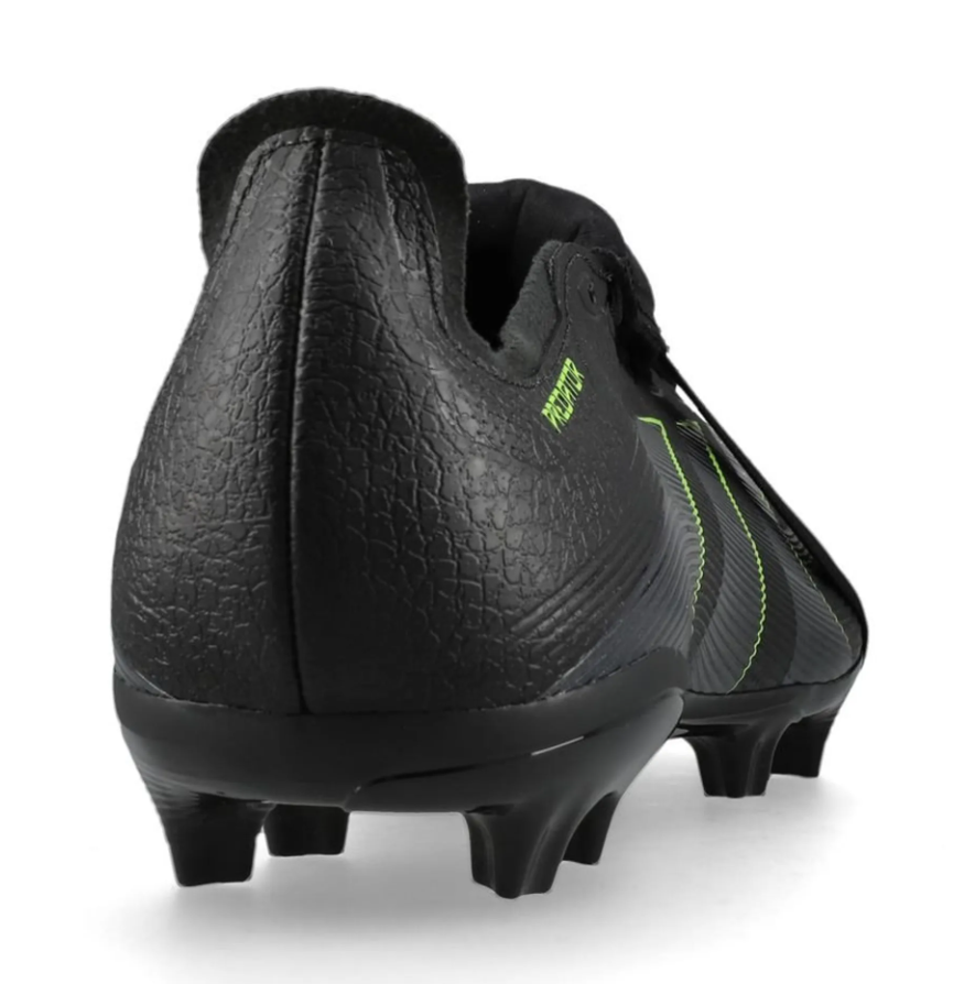 adidas Predator 25 League Fold Over Tongue FG -Core Black/Carbon/Lucid Lemon