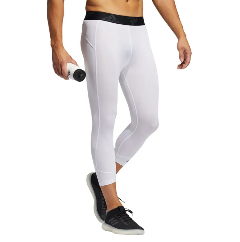 adidas TechFit Compression Long Tights ClimaLite  Underlayer - White