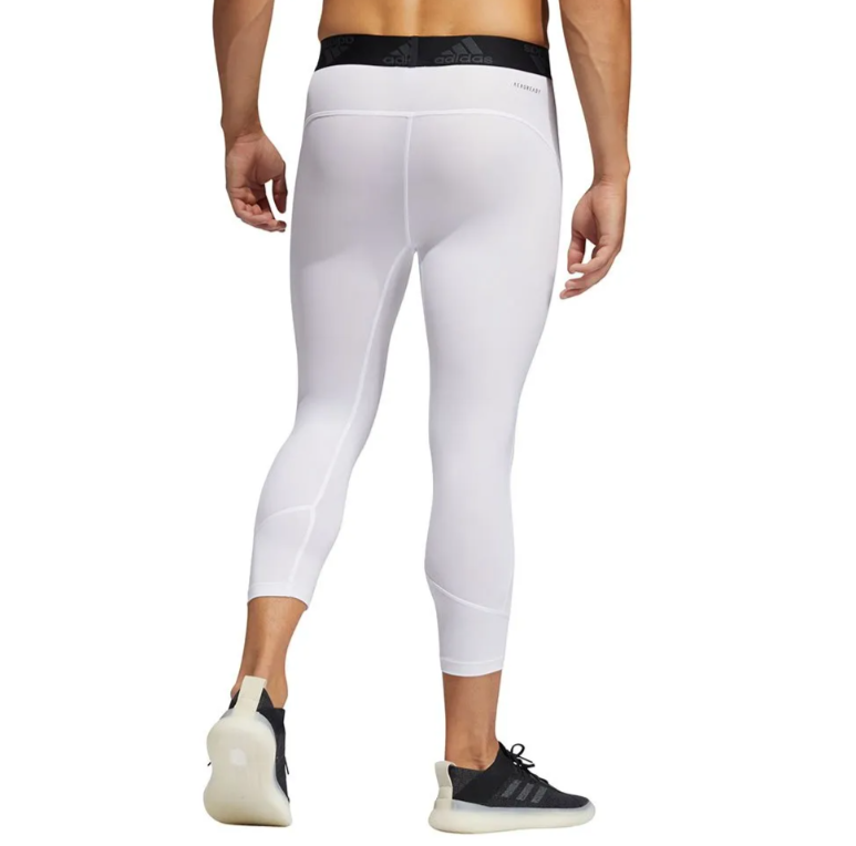 adidas TechFit Compression Long Tights ClimaLite Underlayer - White