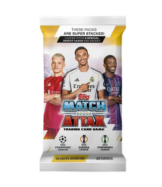 Topps Topps 2025 -26 Match Attax UEFA Club Champions League Trading Cards - Single Pack