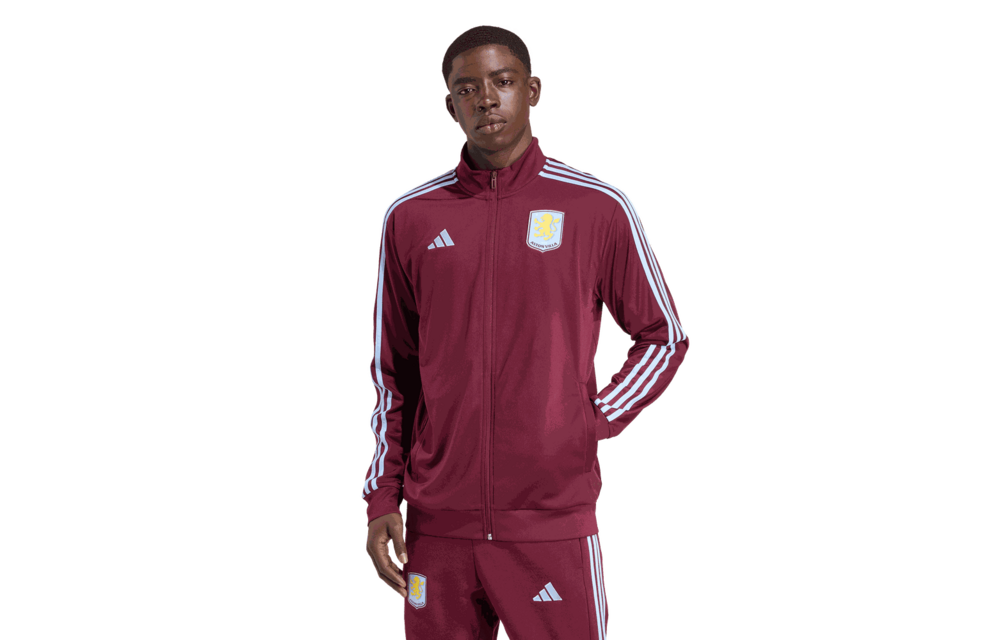 adidas Aston Villa 2025 - 26 DNA Track Jacket - Maroon