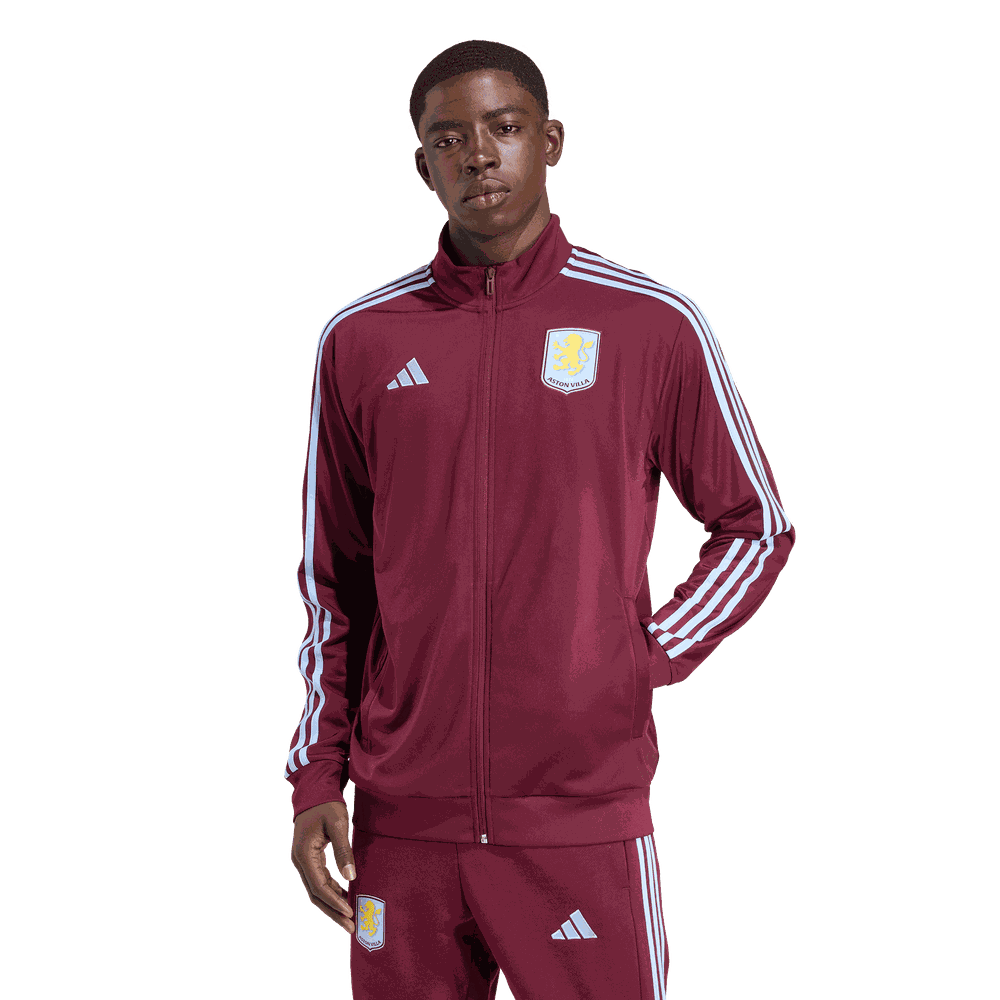 adidas Aston Villa 2025 - 26 DNA Track Jacket - Maroon
