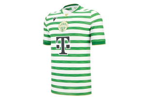 Macron Ferencváros 2025 - 26 Authentic Home Jersey - Green/White/Gold