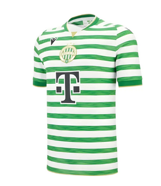 Macron Macron Ferencváros 2025 - 26 Authentic Home Jersey - Green/White/Gold