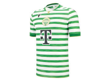 Macron Ferencváros 2025 - 26 Authentic Home Jersey - Green/White/Gold
