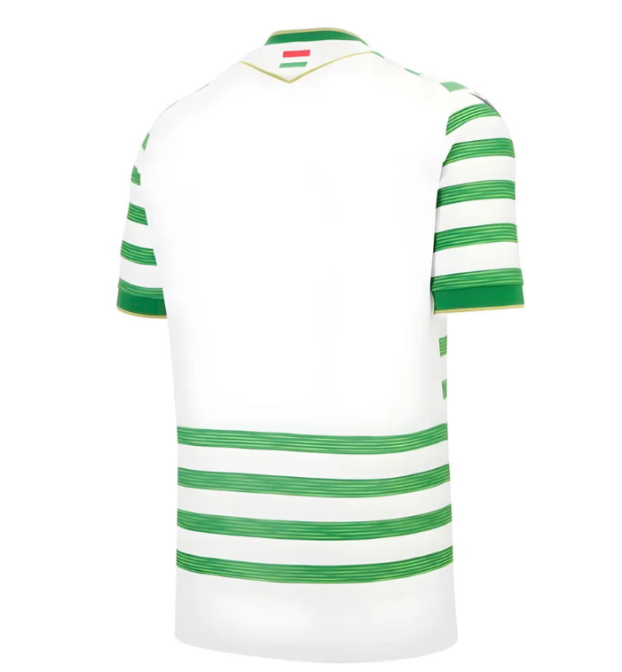 Macron Ferencváros 2025 - 26 Authentic Home Jersey - Green/White/Gold