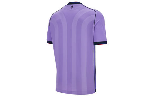 Macron FC Basel 2025- 26 Authentic Away Jersey - Purple/Black