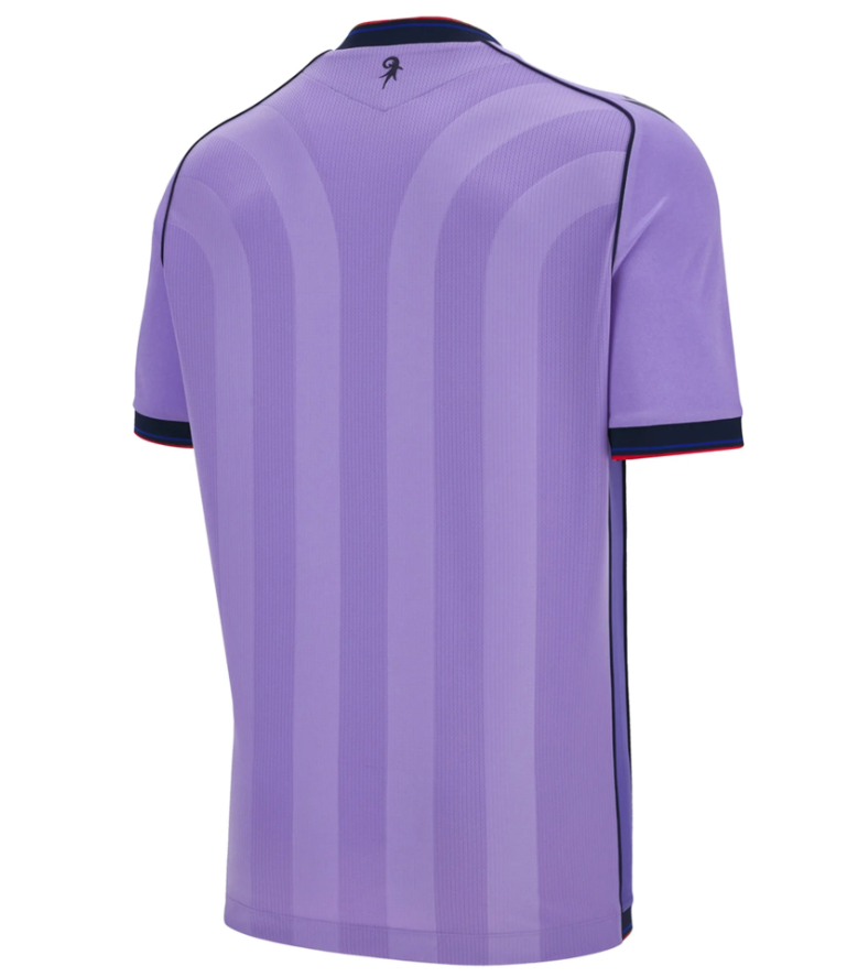 Macron FC Basel 2025- 26 Authentic Away Jersey - Purple/Black