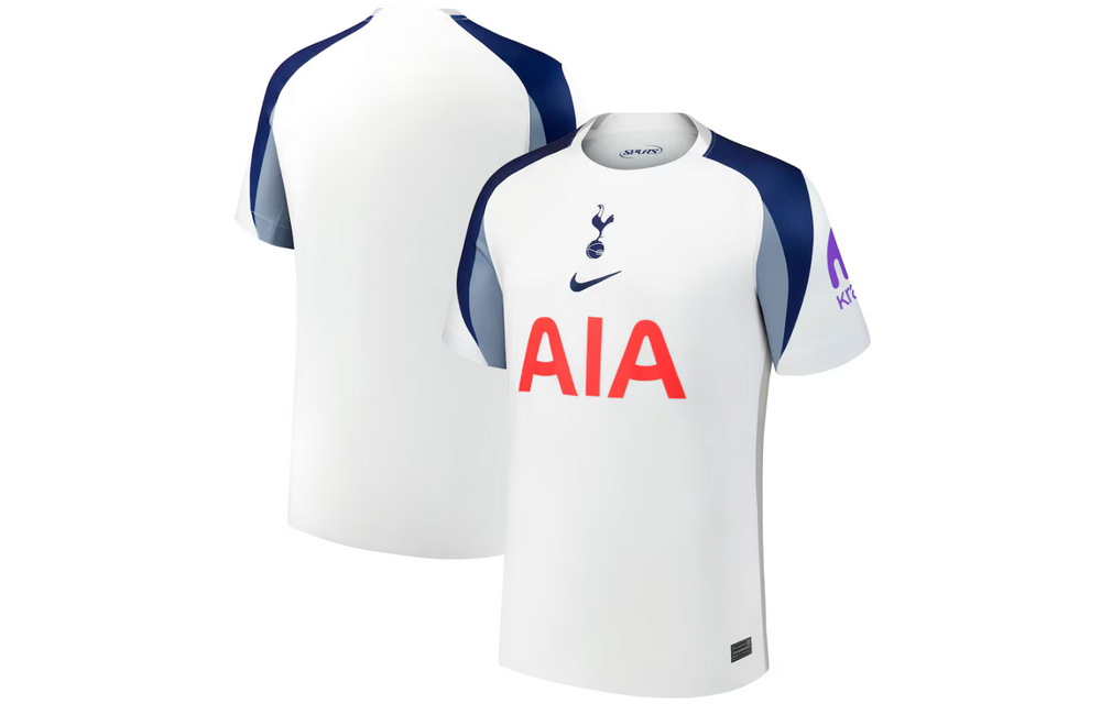 Nike Tottenham Hotspur 2025- 26 Home Jersey - White/Light Iron Ore/Binary Blue