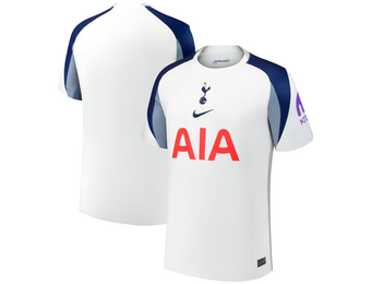 Nike Tottenham Hotspur 2025- 26 Home Jersey - White/Light Iron Ore/Binary Blue
