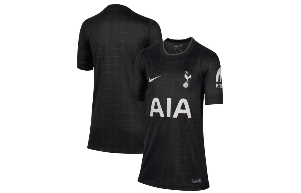 Nike Tottenham Hotspur 2025 - 26 Youth Away Jersey - Black/Light Iron Ore