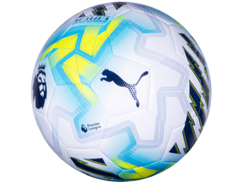 Puma Premier League 2025 - 26  Orbita Cup Lights Ball - White/Team Aqua/Ultra Blue