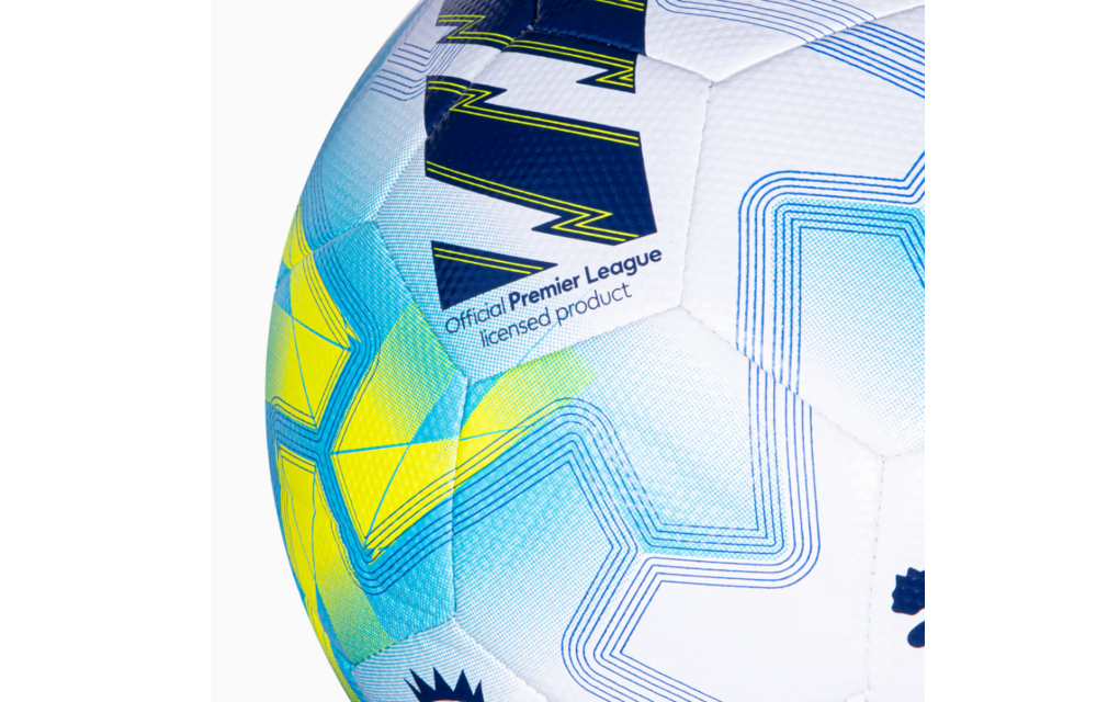 Puma Premier League 2025 - 26  Orbita Cup Lights Ball - White/Team Aqua/Ultra Blue