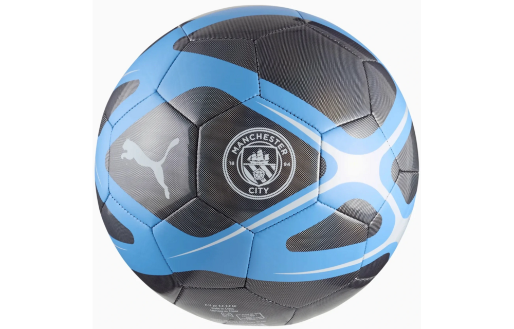 Puma Manchester City 2025 - 26 ftBl Culture PreMatch Soccer Ball - Navy/Light Blue