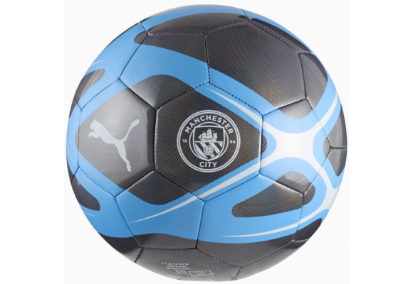 Puma Manchester City 2025 - 26 ftBl Culture PreMatch Soccer Ball - Navy/Light Blue