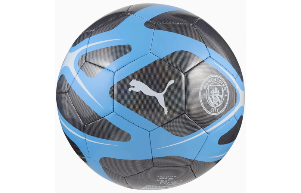 Puma Manchester City 2025 - 26 ftBl Culture PreMatch Soccer Ball - Navy/Light Blue