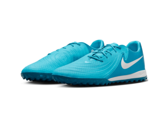 Nike Phantom GX2  Academy TF Turf Shoes - Blue Fury/White