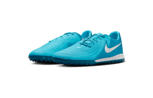 Nike Phantom GX2  Academy TF Turf Shoes - Blue Fury/White