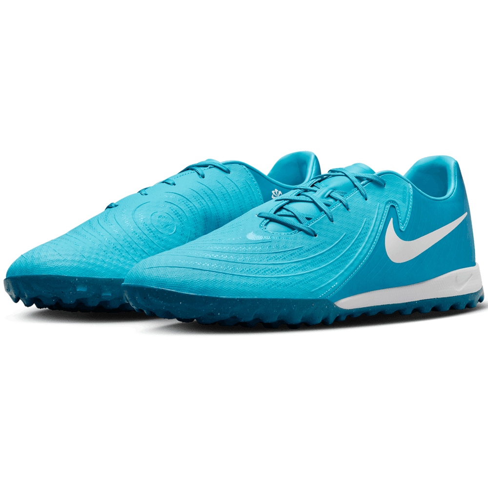 Nike Phantom GX2  Academy TF Turf Shoes - Blue Fury/White
