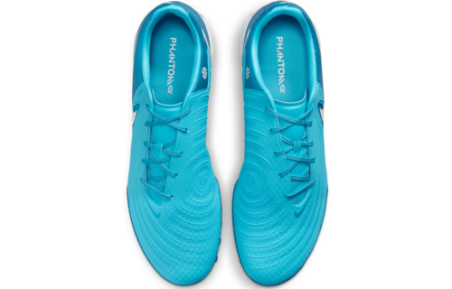 Nike Phantom GX2  Academy TF Turf Shoes - Blue Fury/White