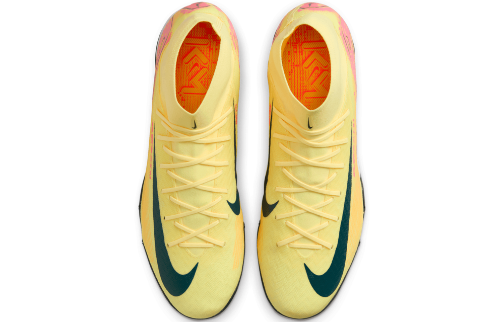 Nike Zoom Mercurial Superfly 10 KM Mbappe Academy TF Turf - Light Laser Orange/Armory Navy