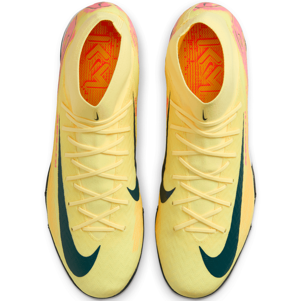 Nike Zoom Mercurial Superfly 10 KM Mbappe Academy TF Turf - Light Laser Orange/Armory Navy