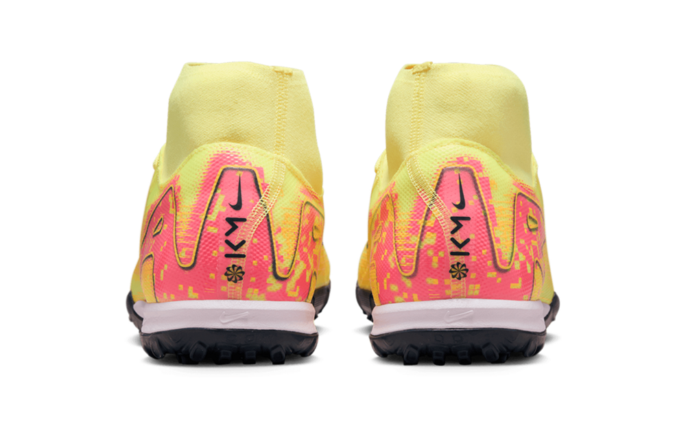 Nike Zoom Mercurial Superfly 10 KM Mbappe Academy TF Turf - Light Laser Orange/Armory Navy