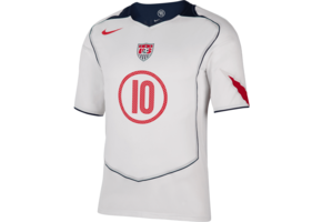 Nike USA United States USMNT 2004 Landon Donovan T90 Reissue Home Jersey - White/College Navy/Red