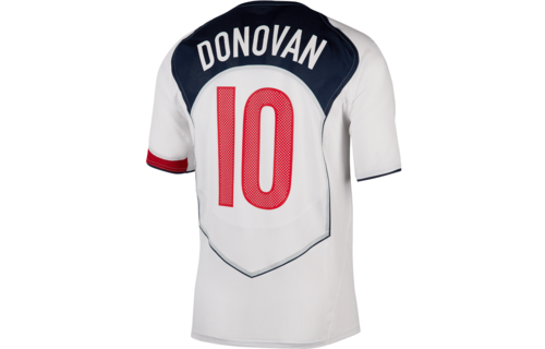 Nike USA United States USMNT 2004 Landon Donovan T90 Reissue Home Jersey - White/College Navy/Red