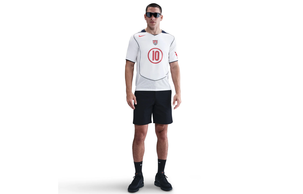 Nike USA United States USMNT 2004 Landon Donovan T90 Reissue Home Jersey - White/College Navy/Red