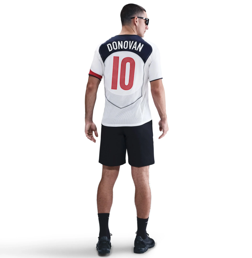 Nike USA United States USMNT 2004 Landon Donovan T90 Reissue Home Jersey - White/College Navy/Red