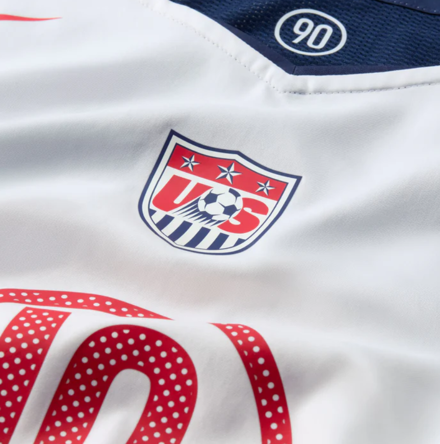 Nike USA United States USMNT 2004 Landon Donovan T90 Reissue Home Jersey - White/College Navy/Red