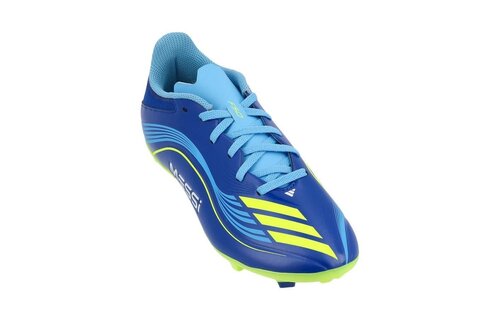 adidas Jr F50 League Messi VIS10N FG / MG - Royal Blue/Solar Yellow/Semi Blue Burst