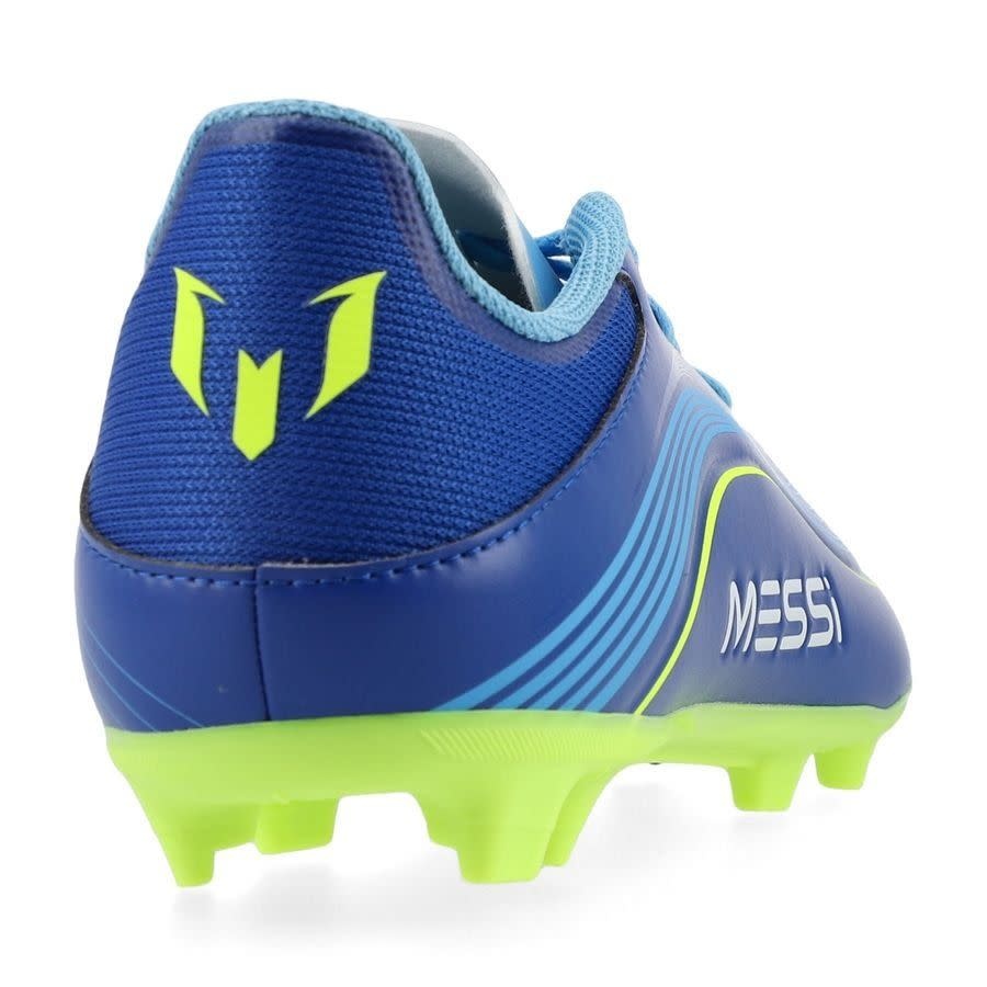 adidas Jr F50 League Messi VIS10N FG / MG - Royal Blue/Solar Yellow/Semi Blue Burst