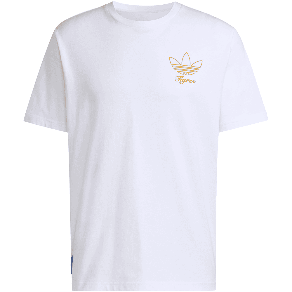 adidas Tigres UANL 2025 - 26 Terrace Icon Graphic Tee Shirt - White