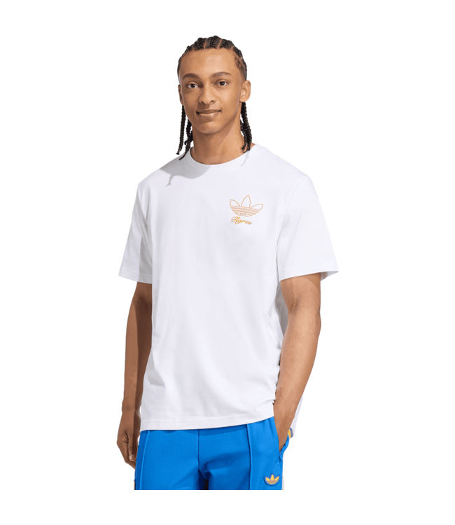 adidas adidas Tigres UANL 2025 - 26 Terrace Icon Graphic Tee Shirt - White