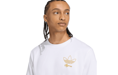 adidas Tigres UANL 2025 - 26 Terrace Icon Graphic Tee Shirt - White