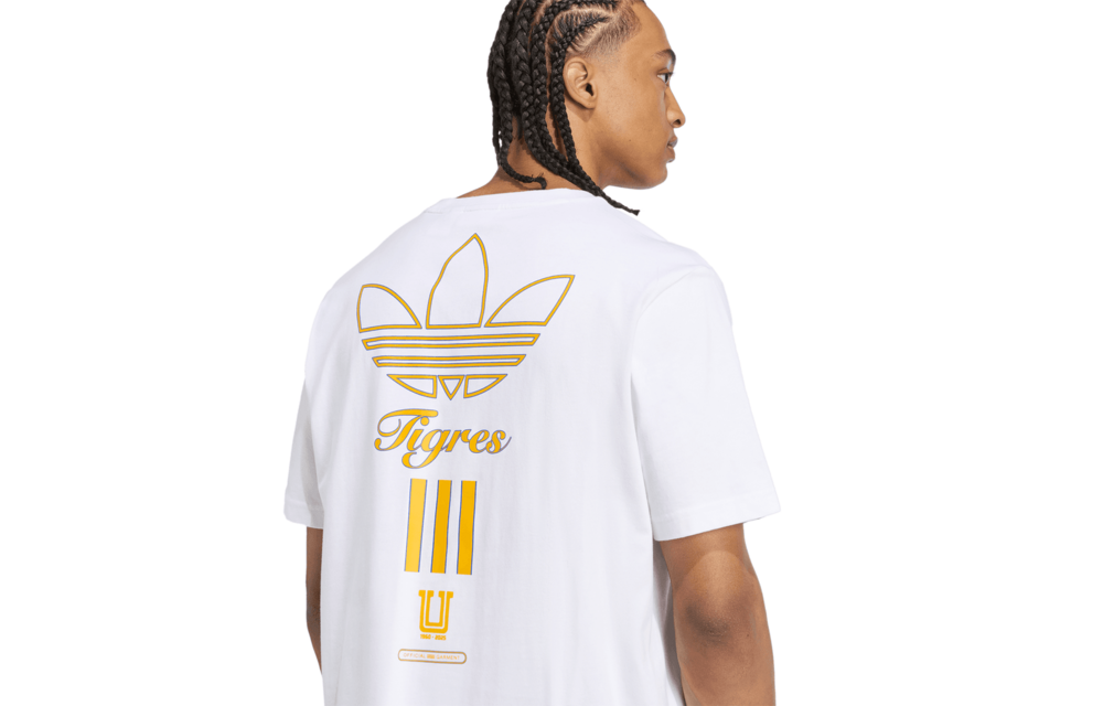 adidas Tigres UANL 2025 - 26 Terrace Icon Graphic Tee Shirt - White