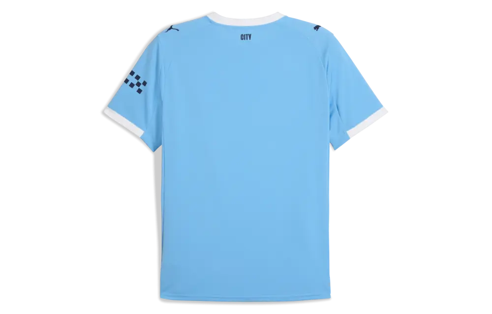 Puma Manchester City 2025 - 26 Authentic Home Jersey - Light Blue/White