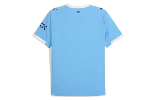 Puma Manchester City 2025 - 26 Authentic Home Jersey - Light Blue/White