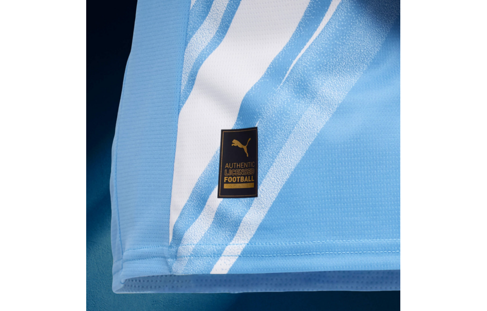 Puma Manchester City 2025 - 26 Authentic Home Jersey - Light Blue/White