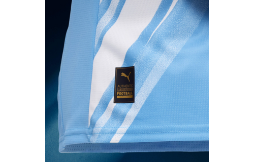 Puma Manchester City 2025 - 26 Authentic Home Jersey - Light Blue/White