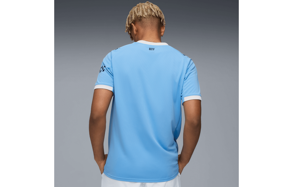 Puma Manchester City 2025 - 26 Authentic Home Jersey - Light Blue/White
