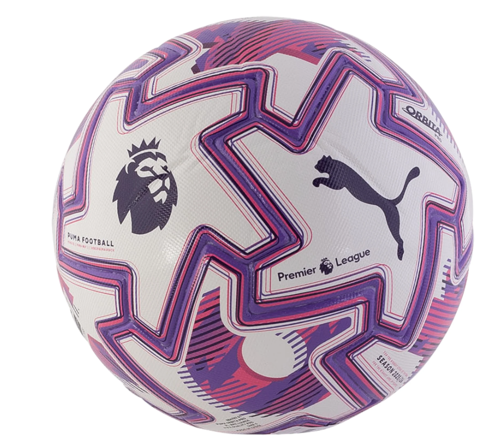 Puma Premier League Brilliance  FiFA Quality Pro Official Match Ball 25/26 Fifa Quality PRO Ball - White/Purple/Multi