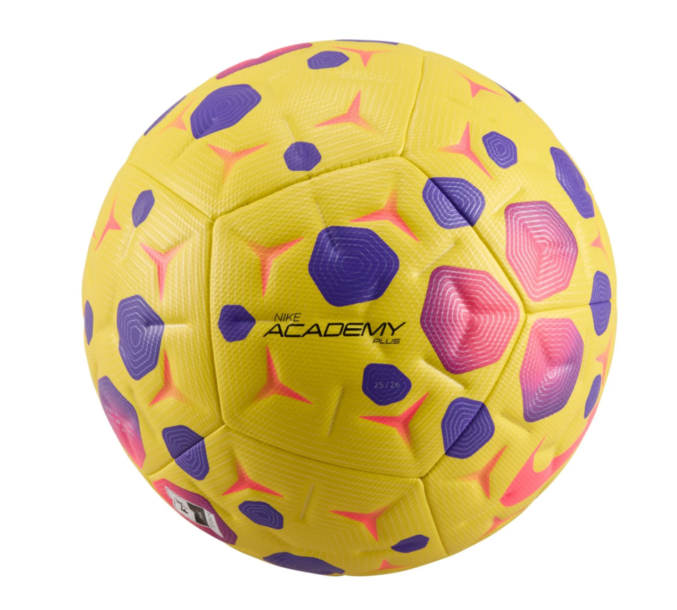 Nike 2025 Academy Plus Soccer Ball - Yellow/Purple/Hyper Pink