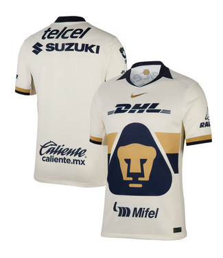 Nike Nike Pumas UNAM 2025 - 26 Home Jersey - Sail/Club Gold