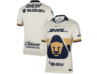 Nike Pumas UNAM 2025 - 26 Home Jersey - Sail/Club Gold