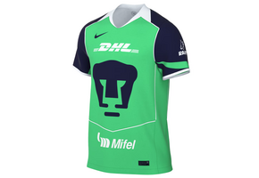 Nike Pumas UNAM 2025 - 26 Third Jersey - Green Shock/Blue Void/White