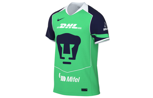 Nike Pumas UNAM 2025 - 26 Third Jersey - Green Shock/Blue Void/White